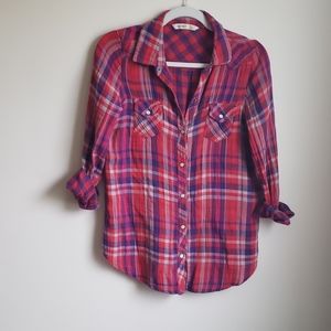 Old Navy Flannel Button Down Shirt